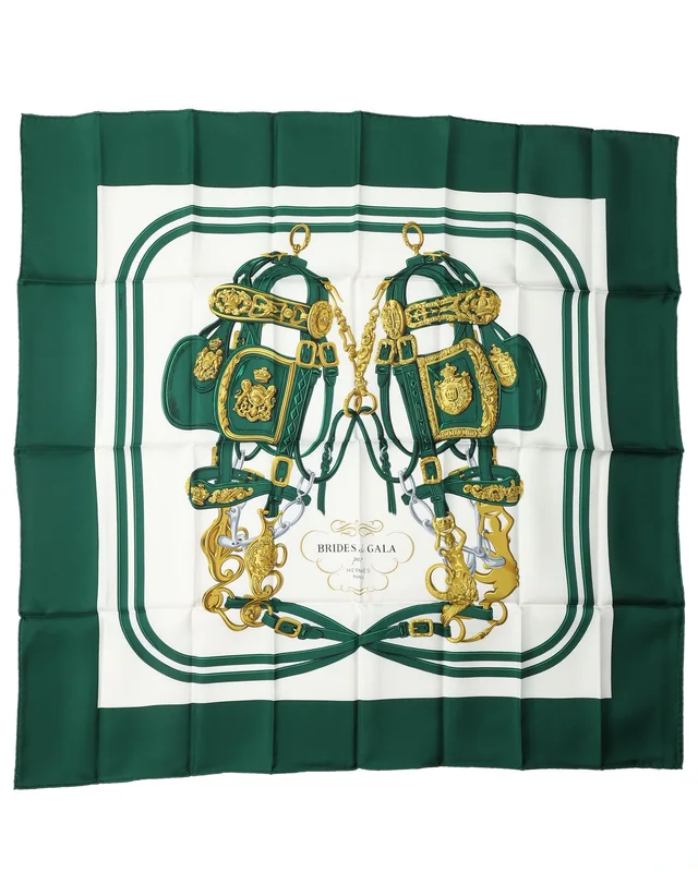 Hermès Carré 90 Brides de Gala Silk Scarf in Silk from A Retro Tale, photo 2 of 2