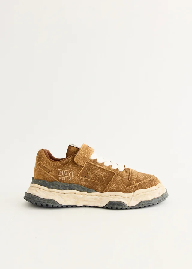 Maison MIHARA YASUHIRO Keith Low Sneakers in Brown from Incu, photo 1 of 1