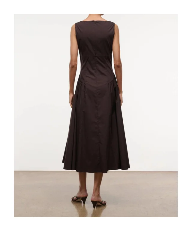 Staud Sleeveless midi dress, photo 5 of 6 from SENSER