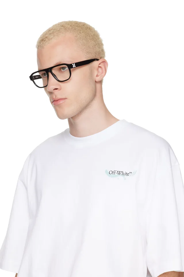 Off-White Black Style 5035 Glasses, photo 4 of 4 from SSENSE