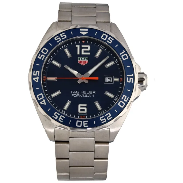 TAG Heuer Formula 1 WAZ1010 43mm Stainless Steel Watch from H&T