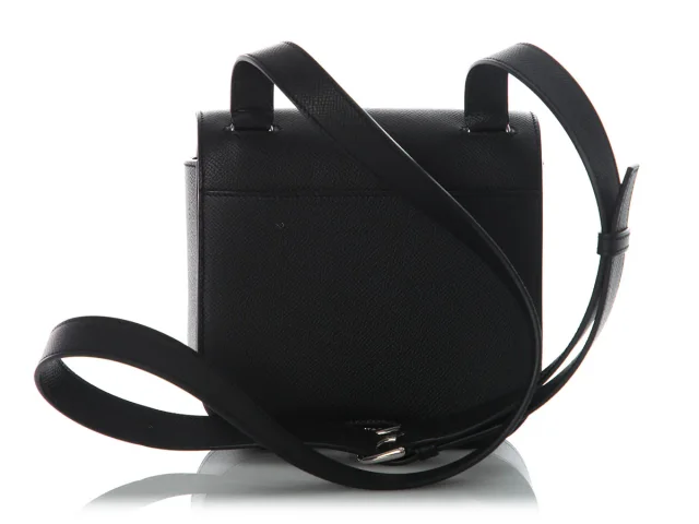 Hermès Mini Black Epsom Della Cavalleria in Black Epsom leather from Ann's Fabulous Finds, photo 4 of 10