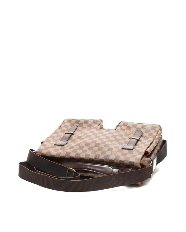 Louis Vuitton Damier Ebene Broadway Bag in Brown Canvas from A Retro Tale, photo 4 of 8