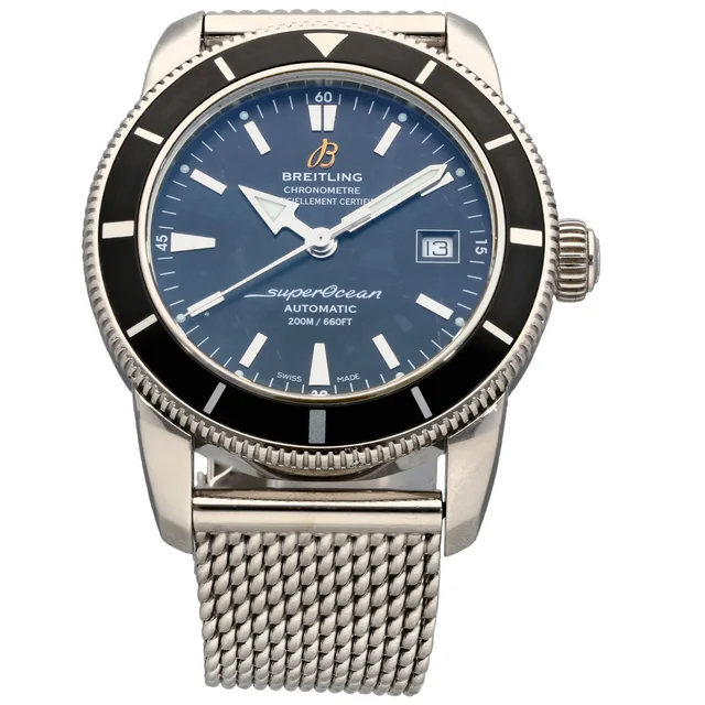 Breitling Superocean A17321 42mm Stainless Steel Watch from H&T