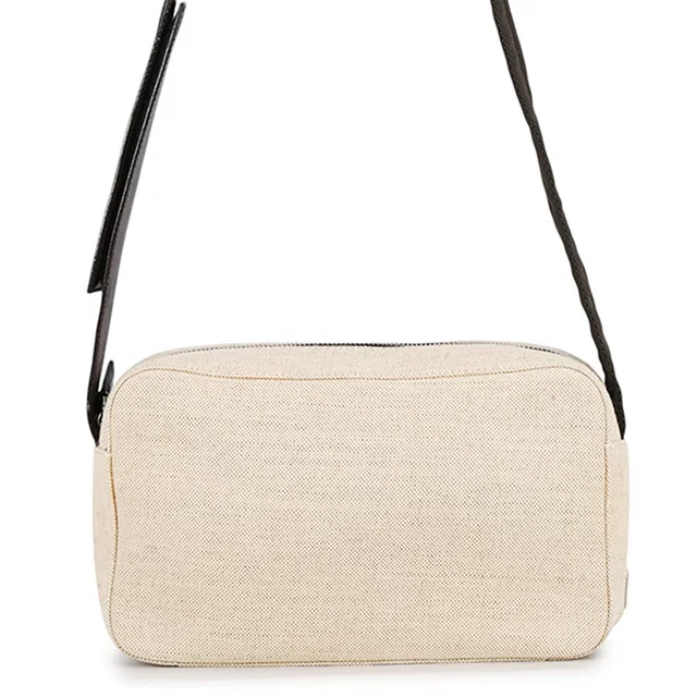 Prada Shoulder Bag Beige/Khaki Canvas in Beige Canvas from GALLERY RARE