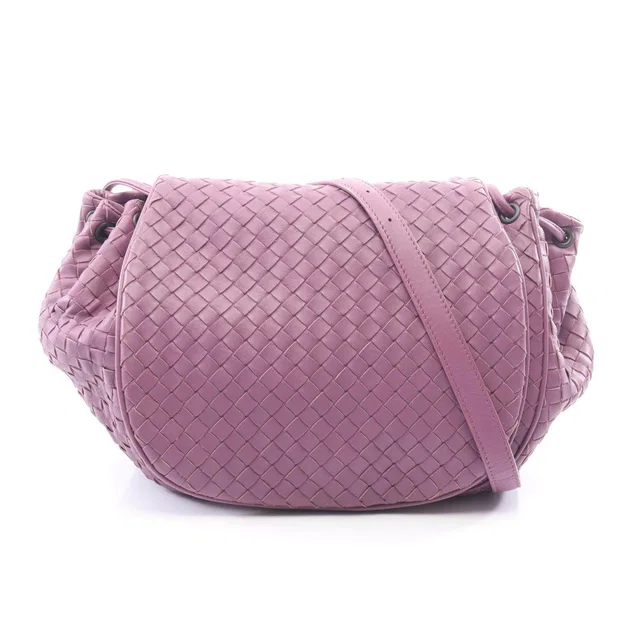 Bottega Veneta Intrecciato Leather Shoulder Bag in Woven leather from LuxUness