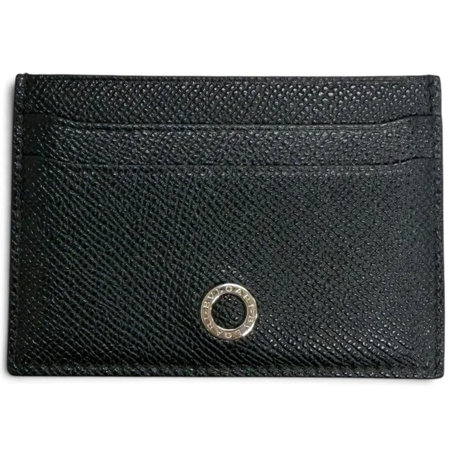 30405 Grain Leather Bulgari Pass Case/Business Card Holder/Card Case,... in black Leather from Poshmark