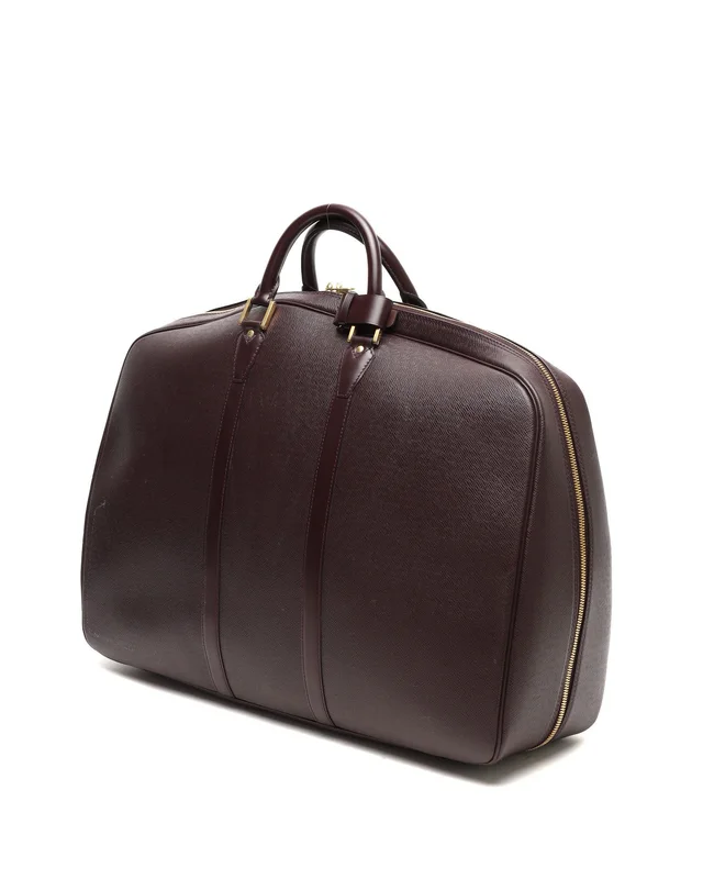 Louis Vuitton Taiga Helanga 1 Poche Travel Bag in Leather from A Retro Tale, photo 3 of 10