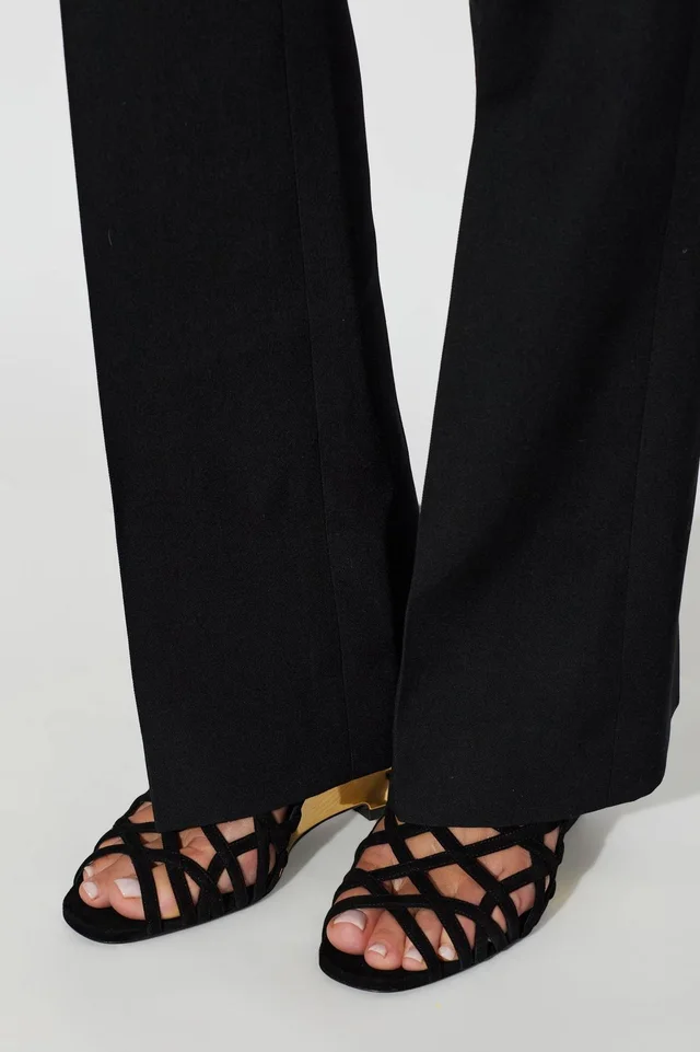 Balmain Cutout Wedge Heeled Sandals, photo 4 of 6 from SENSER