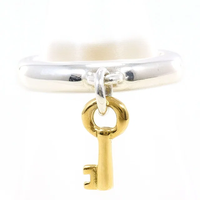 Tiffany & Co. Key 18K Yellow Gold 925 Sterling Silver Ring in Yellow from The Reluxe