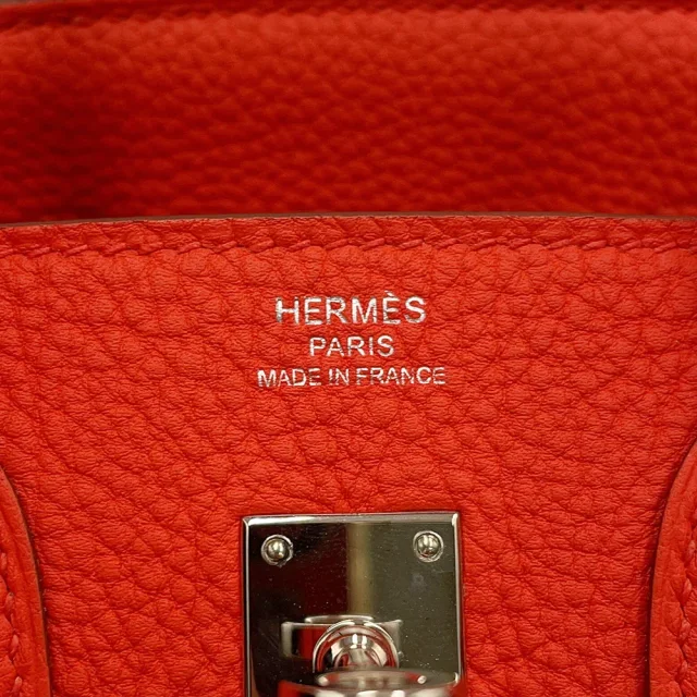 Hermès Birkin Capucines Togo Leather Size 25 in Togo leather from GALLERY RARE, photo 17 of 18