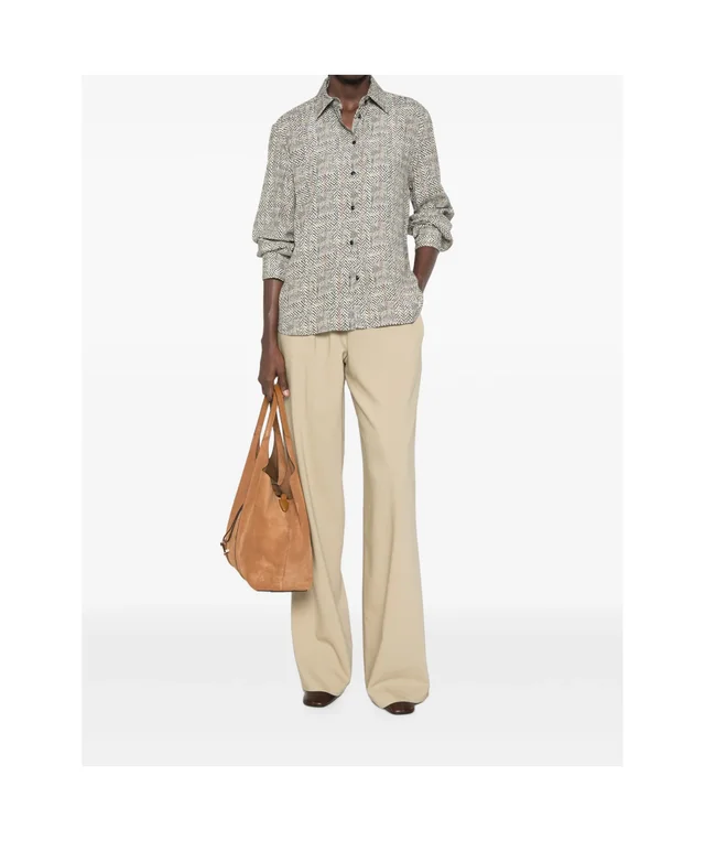 Ermanno Scervino geometric-print button-down shirt, photo 5 of 5 from SENSER