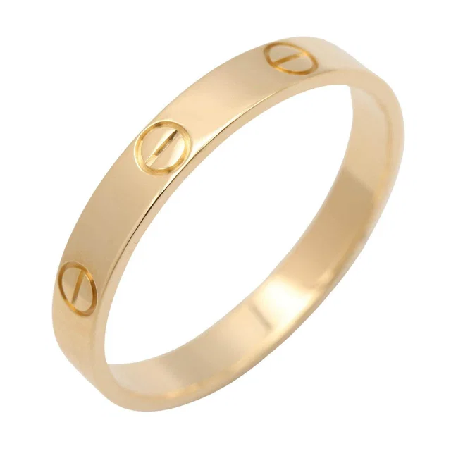 Cartier Mini Love Ring Au750 Ring Size 23 from LuxUness