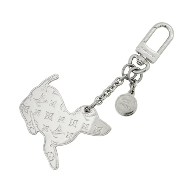 Monogram Bijoux Sac・LV Dog White/BrownM00747 Metal in White from GALLERY RARE, photo 3 of 9