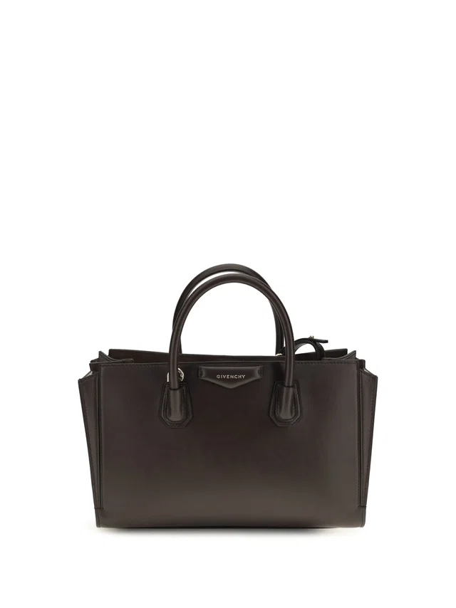 Givenchy Antigona Shoulder Bag — Black Calf Leather Bos Taurus in Black Calfskin from HEWI