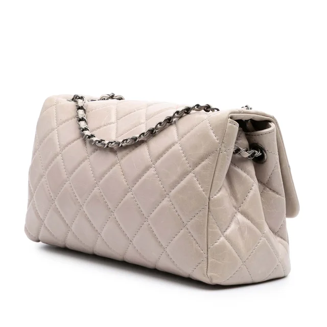 Chanel Large Quilted Glazed Calfskin Coco Soft Flap in Calfskin from Her-Age, photo 2 of 14