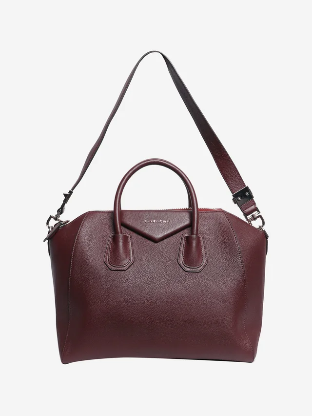 Givenchy Oxblood Antigona leather 2way bag in Burgundy Leather from Sign of the Times, photo 2 of 2