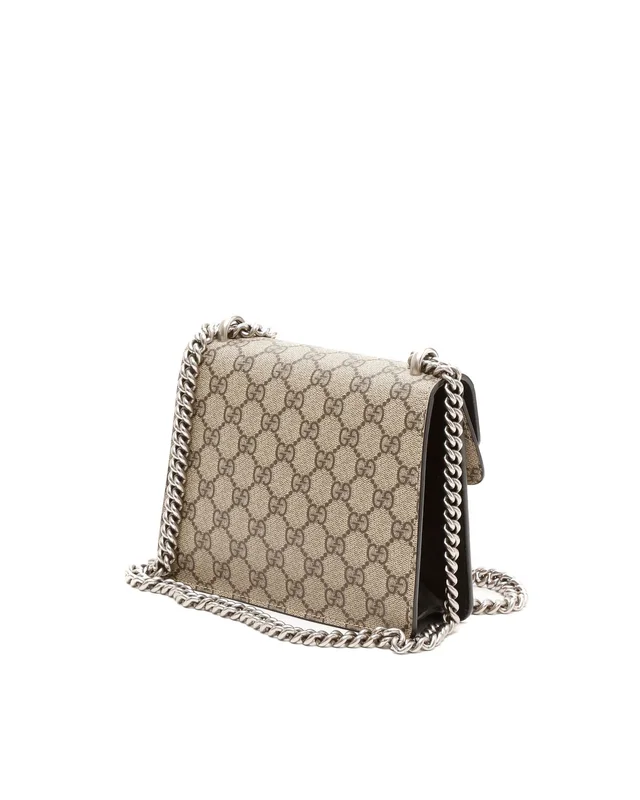 Gucci GG Supreme Small Dionysus Bag in Suede from A Retro Tale, photo 3 of 10