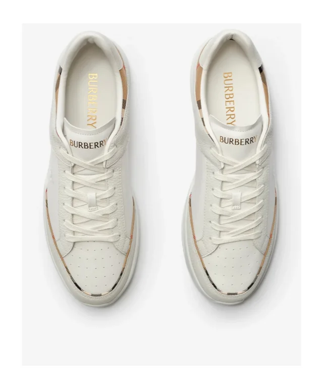 Burberry Harrow Lace-Up Sneakers, photo 2 of 4 from SENSER
