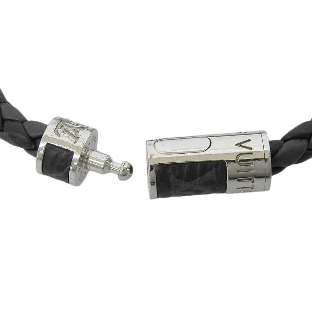 Louis Vuitton Monogram Eclipse Bracelet M6588 in Black Coated/Waterproof canvas from LuxUness, photo 3 of 7