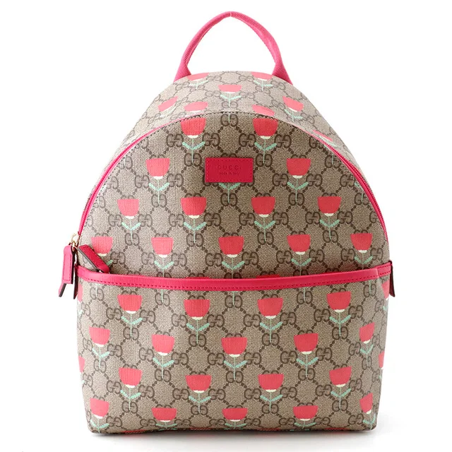 Gucci Children's Backpack Beige/Pink782708 PVC Leather in Beige Leather from GALLERY RARE