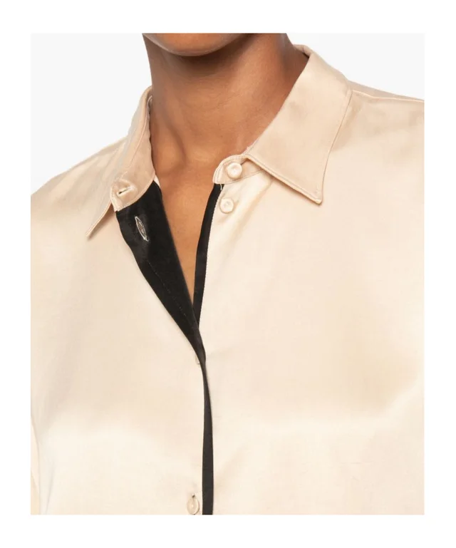 Forte Forte contrast-trim shirt, photo 5 of 5 from SENSER