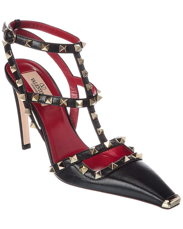 Valentino Rockstud 100 Leather Pump, image 1 of 1 from Gilt