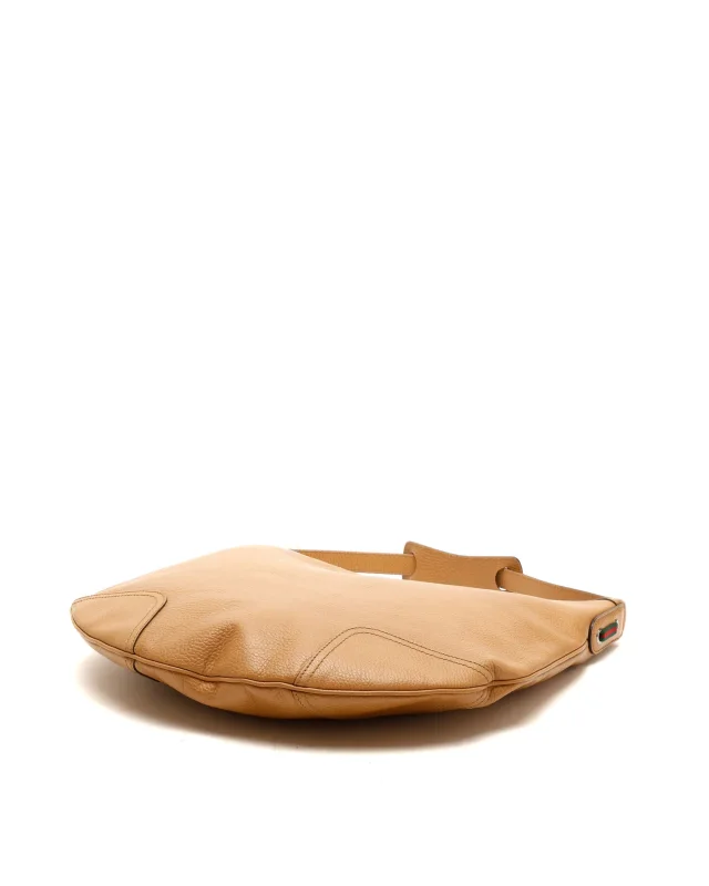 Gucci GG Leather Hobo Bag in Leather from A Retro Tale, photo 5 of 7