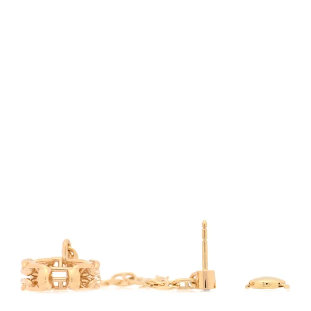 Hermès 18K Yellow Gold Chaine D'Ancre Calypso Right Single Climber Earring in Yellow from FASHIONPHILE, photo 3 of 5