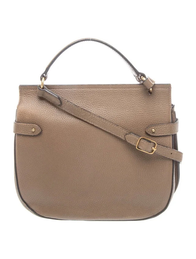 Mulberry Top Handle Bag in Leather from The RealReal, photo 4 of 6