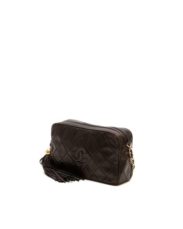 Chanel CC Tassel Camera Bag in Leather from A Retro Tale, photo 2 of 9