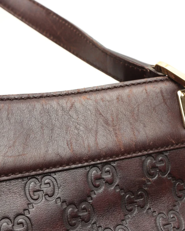 Gucci Guccissima Punch Tote Bag in Leather from A Retro Tale, photo 8 of 10