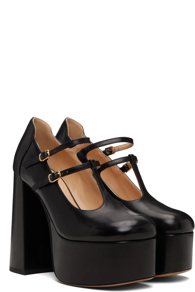 Chloé Black Loti Pump Heels, photo 4 of 4 from SSENSE