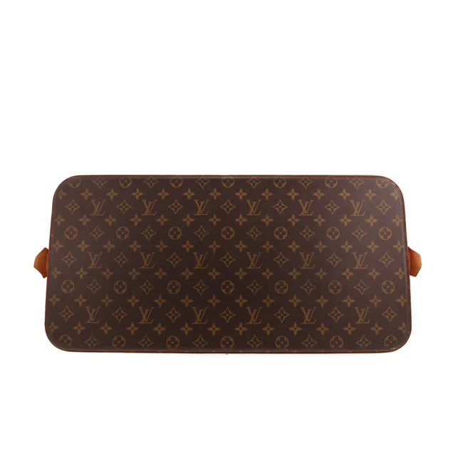 Louis Vuitton Alma travel bag in brown Monogram canvas and natural leather in Brown Coated canvas from Collector Square, photo 3 of 3