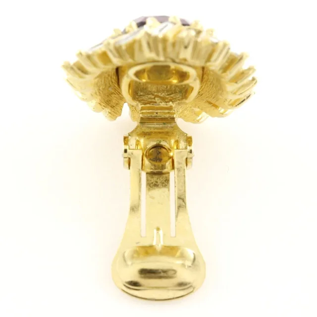 Dior Plated Earrings in Gold Stainless from LuxUness, photo 5 of 6