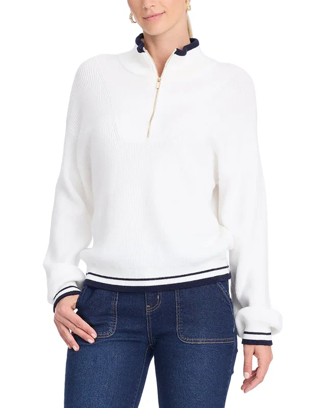 Draper James Quarterzip Sweater, image 1 of 1 from Rue La La