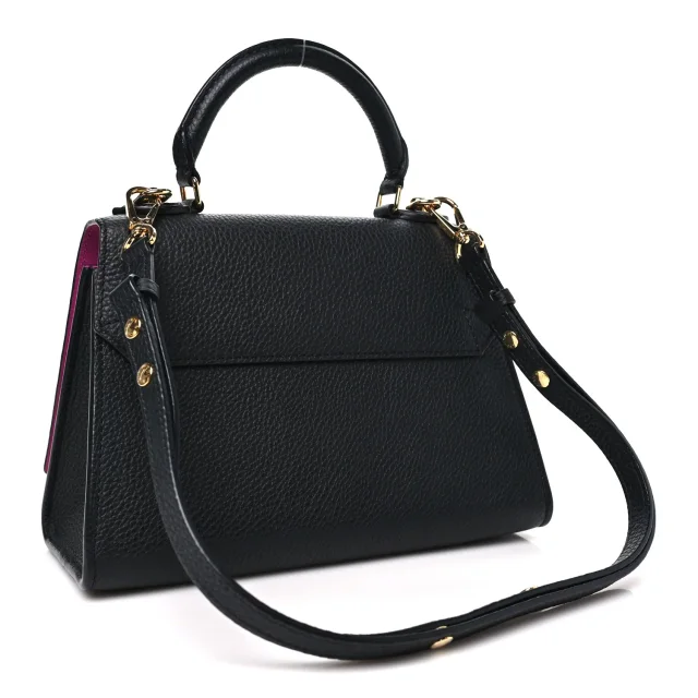 Louis Vuitton Taurillon Twist One Handle PM Black in Black Leather from FASHIONPHILE, photo 4 of 10