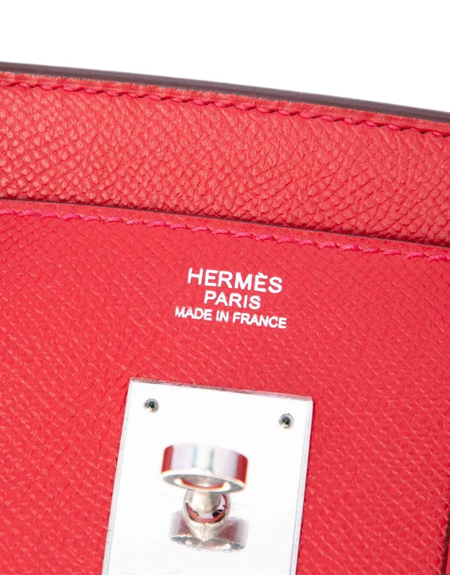 Hermès Birkin 30 Epsom Rouge Casaque in Red Epsom leather from SACLÀB, photo 5 of 6