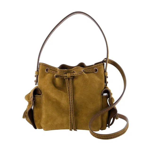 Acne Studios Multipocket Calfskin Crossbody Bag — Brown in Brown Calfskin from HEWI