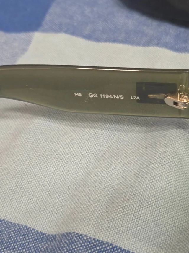 Gucci Sun glasses in Green from Oxfam Online Shop, photo 3 of 3