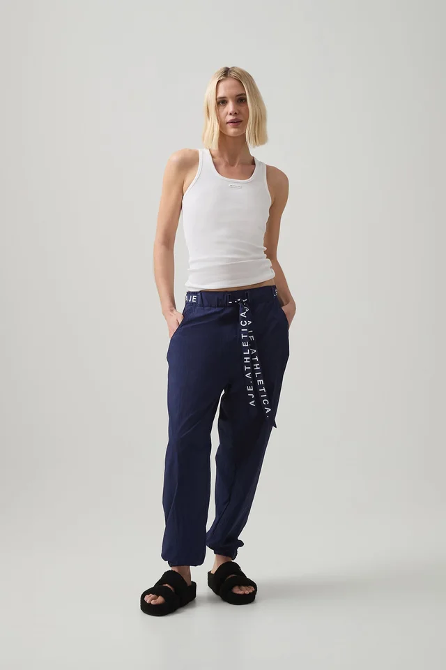 Athletica Belted Windbreaker Pant 502 from Aje, photo 1 of 1