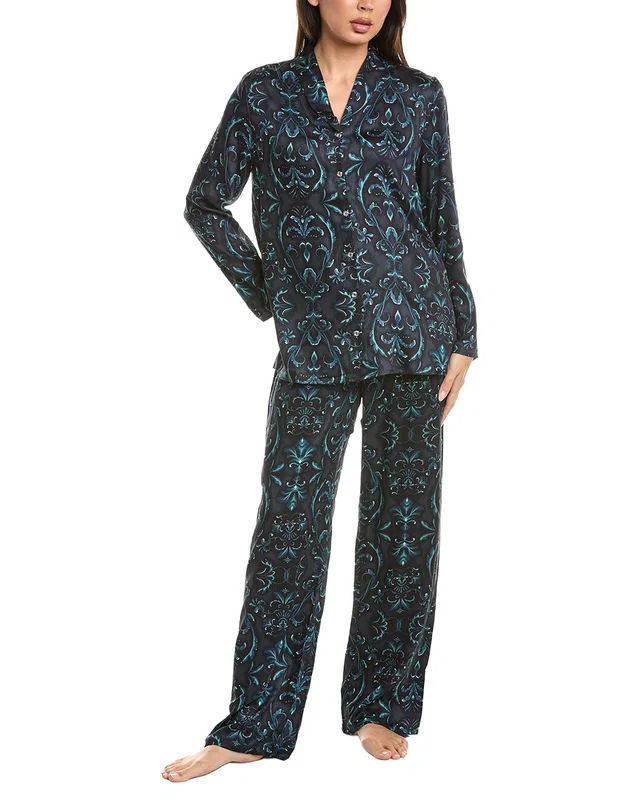 HANRO 2pc Long Sleeve Pajama Set, image 1 of 1 from Rue La La