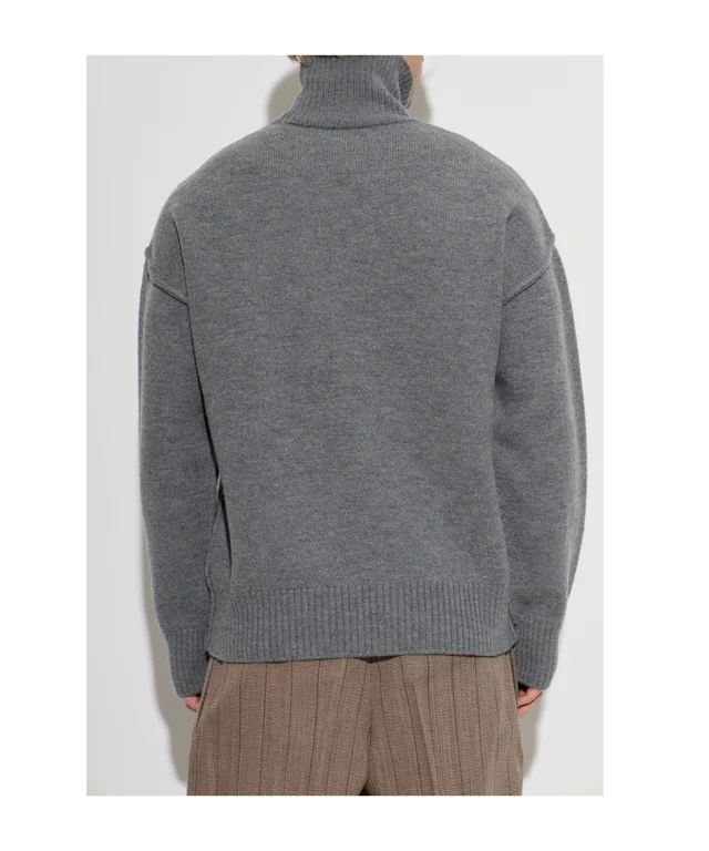 Ami Paris Ami de Coeur roll-neck sweater, photo 4 of 5 from SENSER