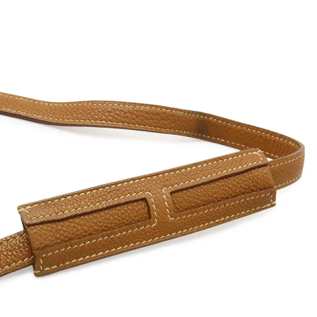 Hermès Berline PM Shoulder Bag Veau Epsom Brown Silver in Brown Epsom leather from The Reluxe, photo 2 of 2