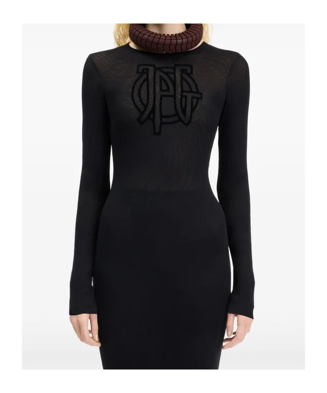 Jean Paul Gaultier Long‑sleeve maxi dress, photo 2 of 5 from SENSER