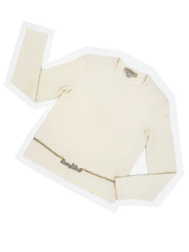 See by Chloe belly chain print top from James Veloria