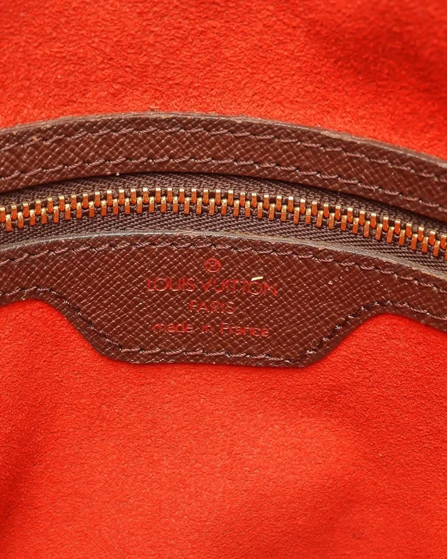 Louis Vuitton Damier Ebene Triana Bag in Brown Canvas from A Retro Tale, photo 6 of 10