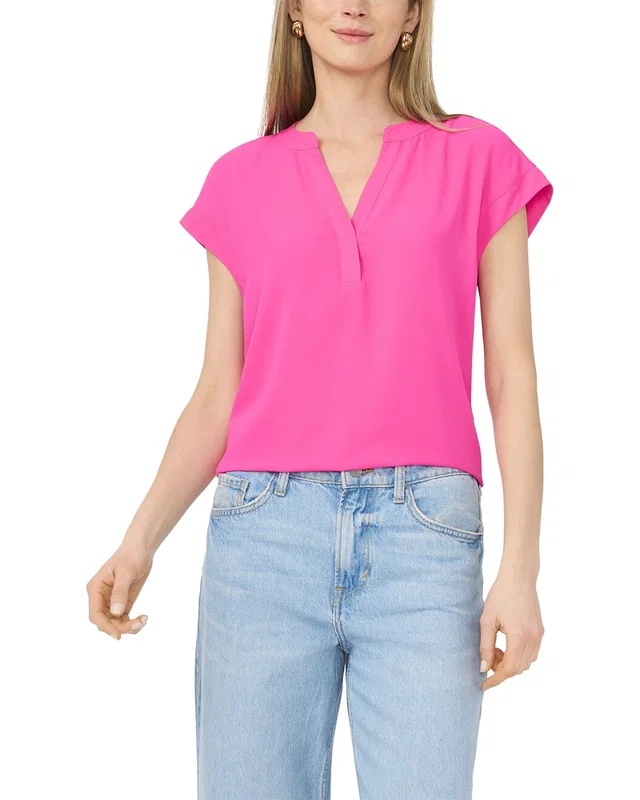 Vince Camuto V-Neck Top, image 1 of 1 from Rue La La