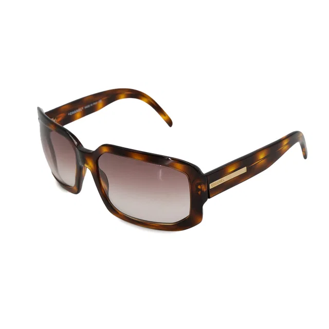 Chanel Vintage Logo Sunglasses Tortoiseshell Brown Eyewear in Brown from Luxury Promise