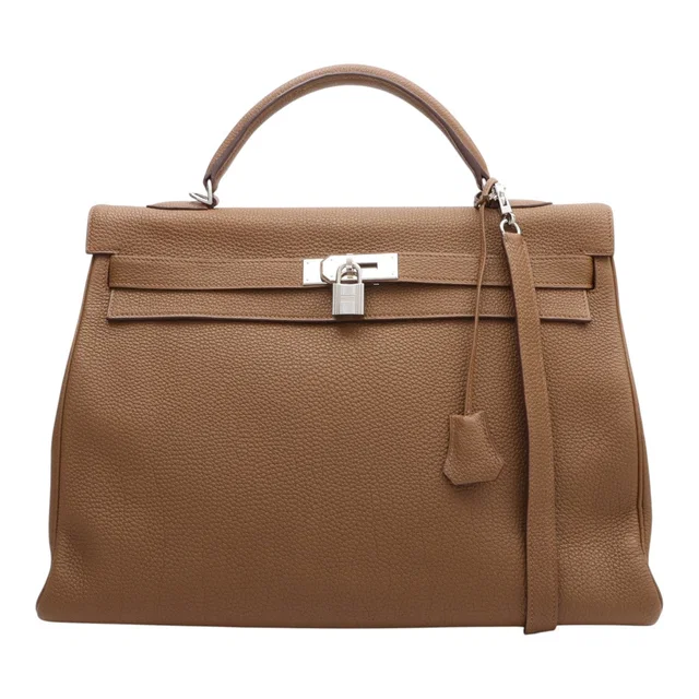 Hermès 2009 Kelly 40 Alezan in Togo leather from VINTAGE QOO TOKYO